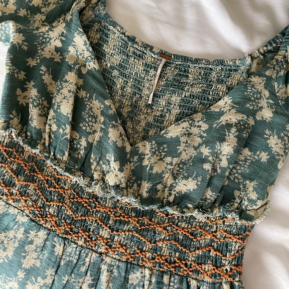SOLD - Free People Ellie Floral Dress Small - Picture 4 of 8